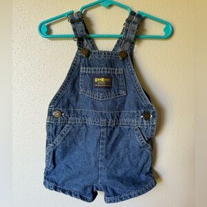 OSHKOSH B’GOSH Overalls Shorts 12M Made in USA